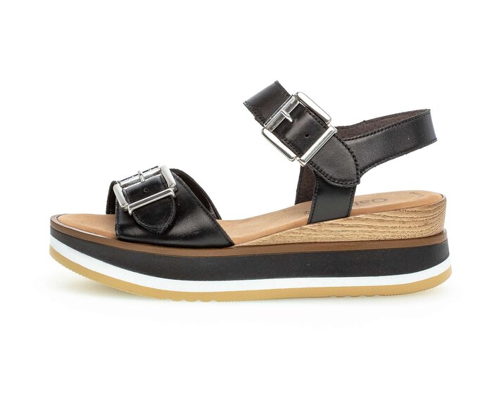 H&M Flip flop sandalen bruin-zwart casual uitstraling Schoenen Sandalen Flip flop sandalen 