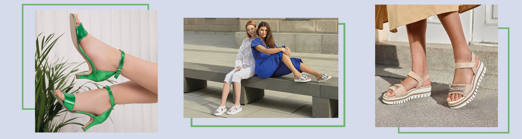 Gabor magazine | Trends en stijlen | Trendy sandalen 2024 | © Gabor Shoes AG, Duitsland