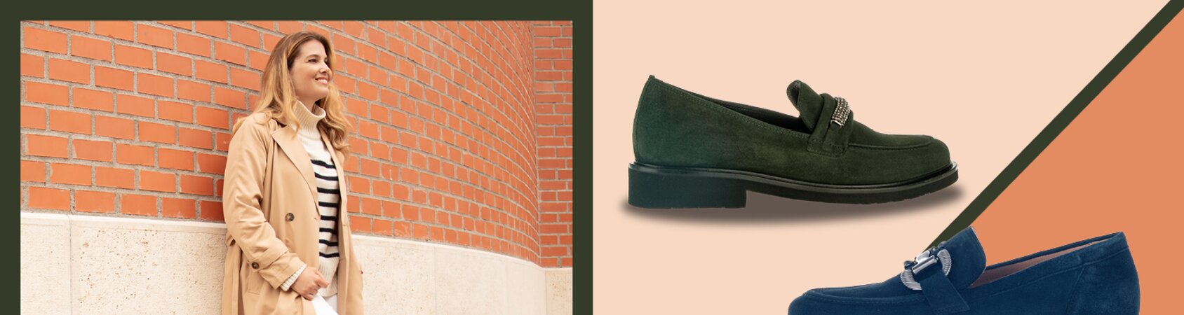 Gabor magazine | Trends en stijlen | Loafers en Dandy Lace-ups Trends 2023 | © Gabor Shoes AG, Duitsland