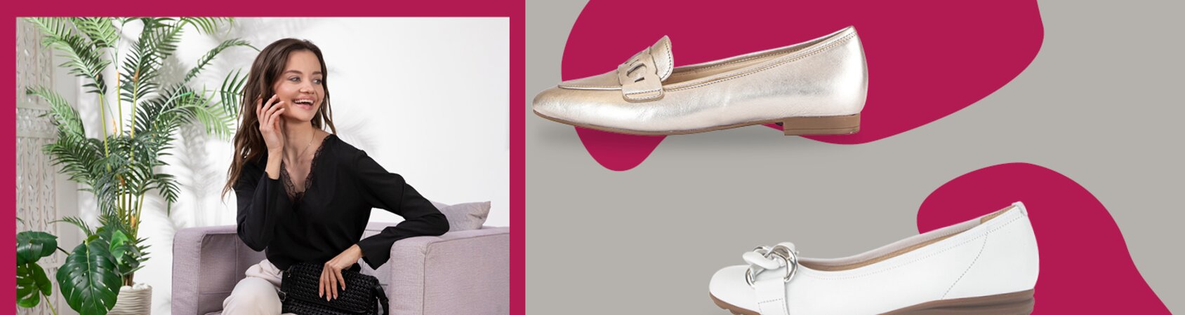 Gabor magazine | Trends en stijlen | Combineer trendy ballerina's 2024 | © Gabor Shoes AG, Duitsland