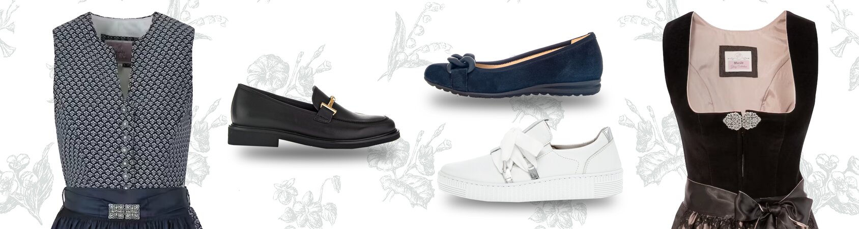 Gabor Magazin | Trends & Styling | Schuhe zum Dirndl | © Gabor Shoes AG | aboutyou.de | mubai